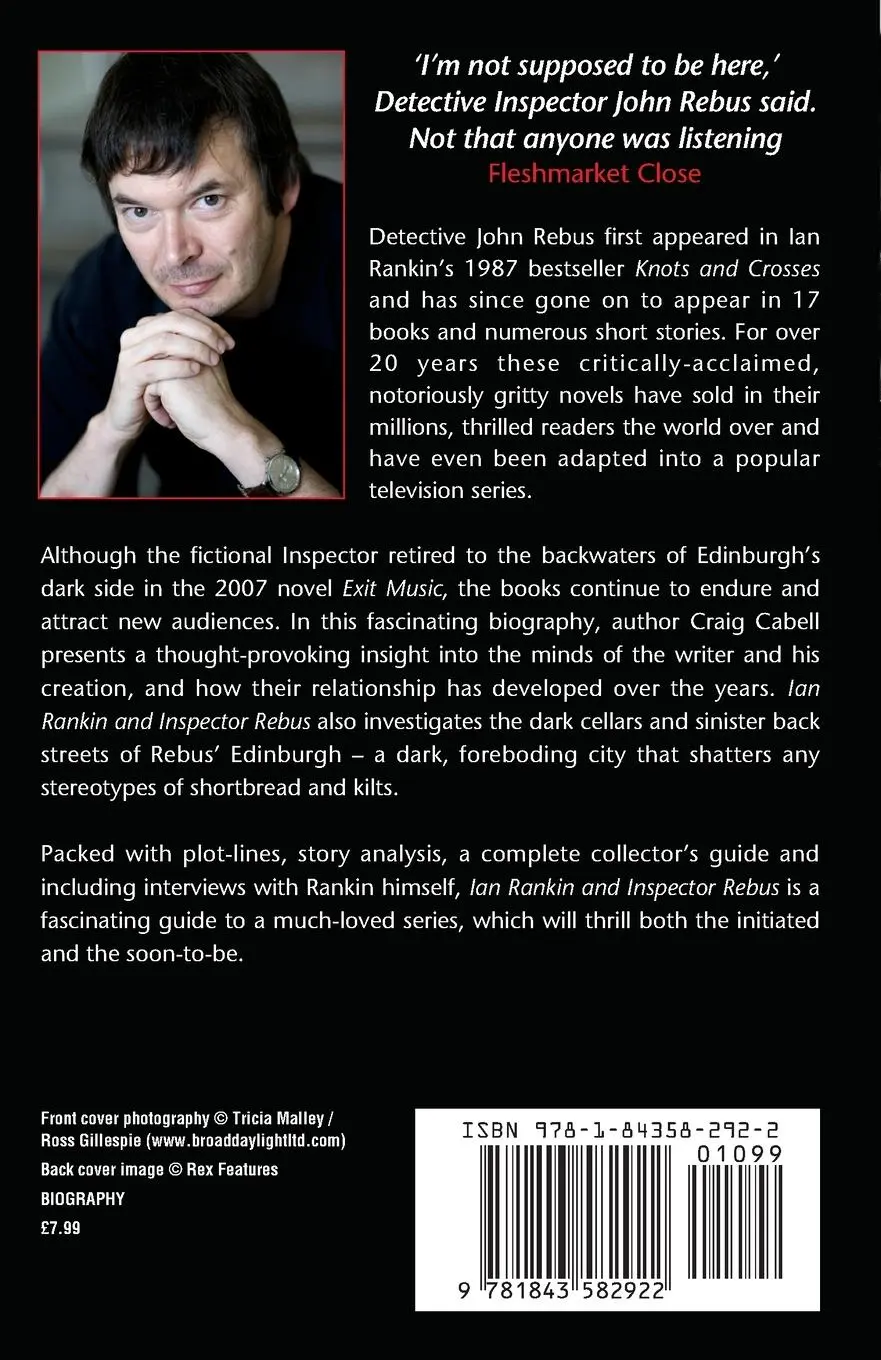 Rückseite: 9781843582922 | Ian Rankin &amp; Inspector Rebus | Craig Cabell | Taschenbuch | Englisch