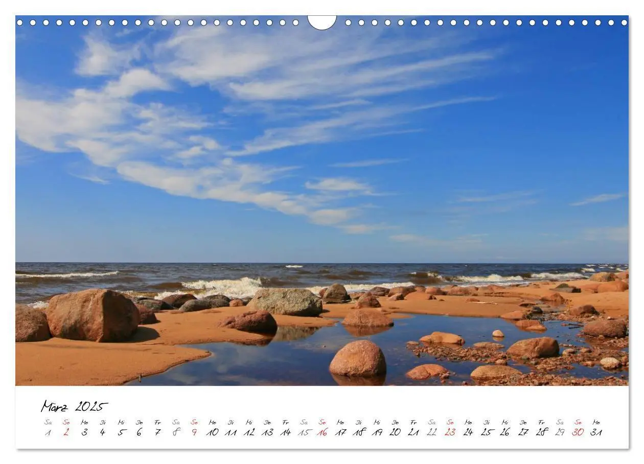 Bild: 9783435642922 | Litauen und Lettland (Wandkalender 2025 DIN A3 quer), CALVENDO...
