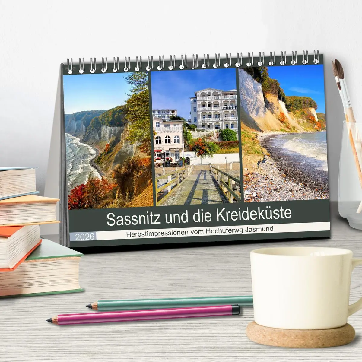 Bild: 9783457802922 | Sassnitz und die Kreideküste - Herbstimpressionen vom Hochuferweg...