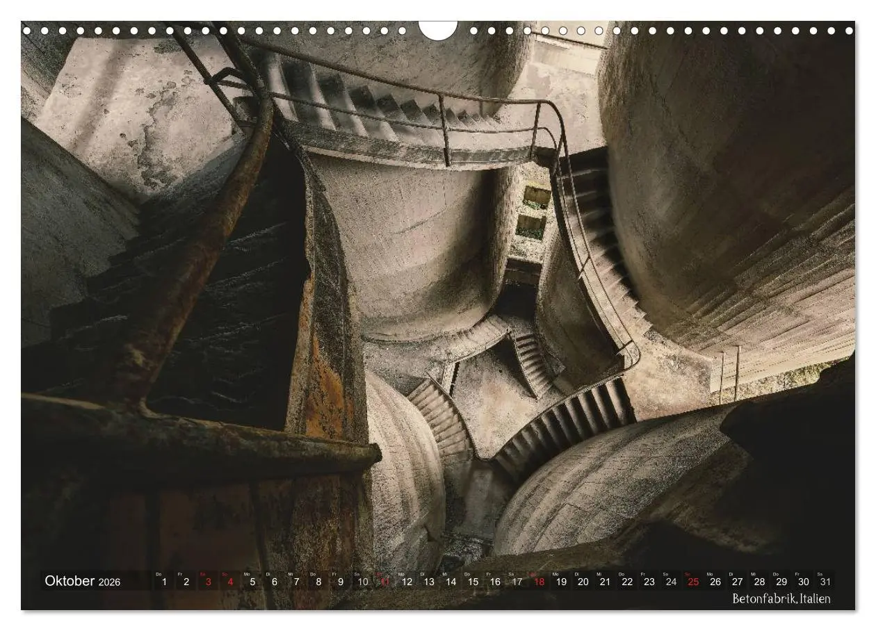 Bild: 9783457972922 | Lost in Decay 2026 - Die Ästhetik des Verfalls (Wandkalender 2026...