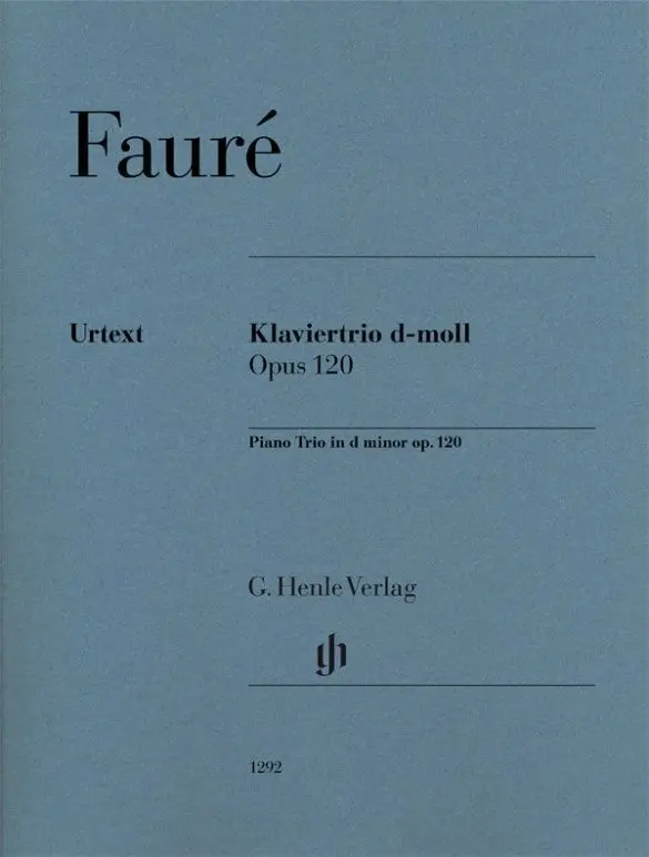 Cover: 9790201812922 | Gabriel Fauré - Klaviertrio d-moll op. 120 | Fabian Kolb | Taschenbuch