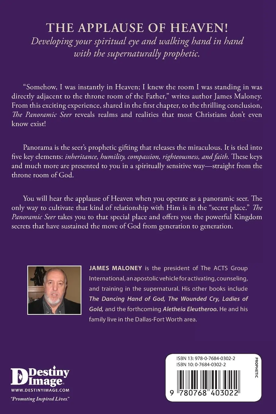 Rückseite: 9780768403022 | The Panoramic Seer | Bringing the Prophetic into the Healing Anointing