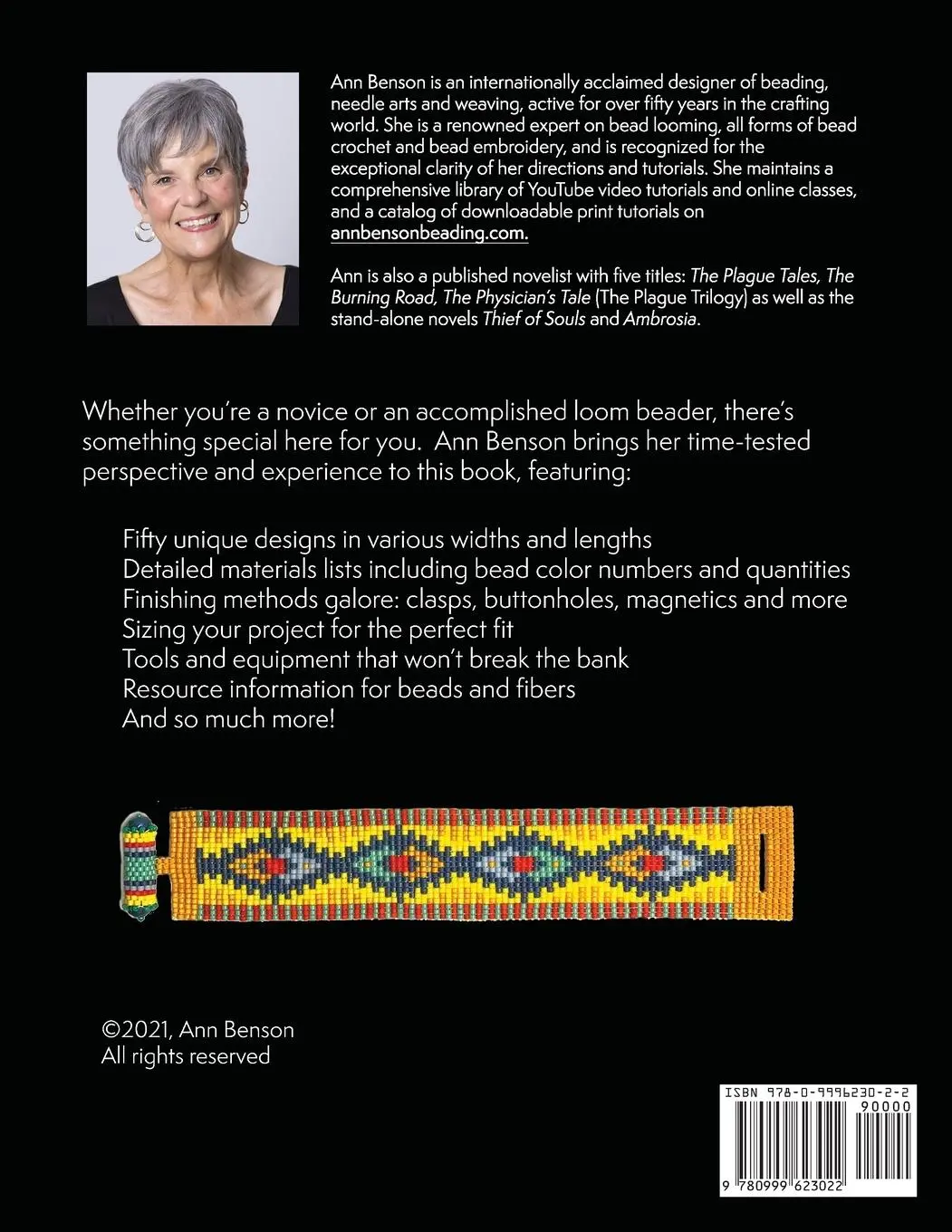 Rückseite: 9780999623022 | Loom Beading Patterns and Techniques | Ann Benson | Taschenbuch | 2021