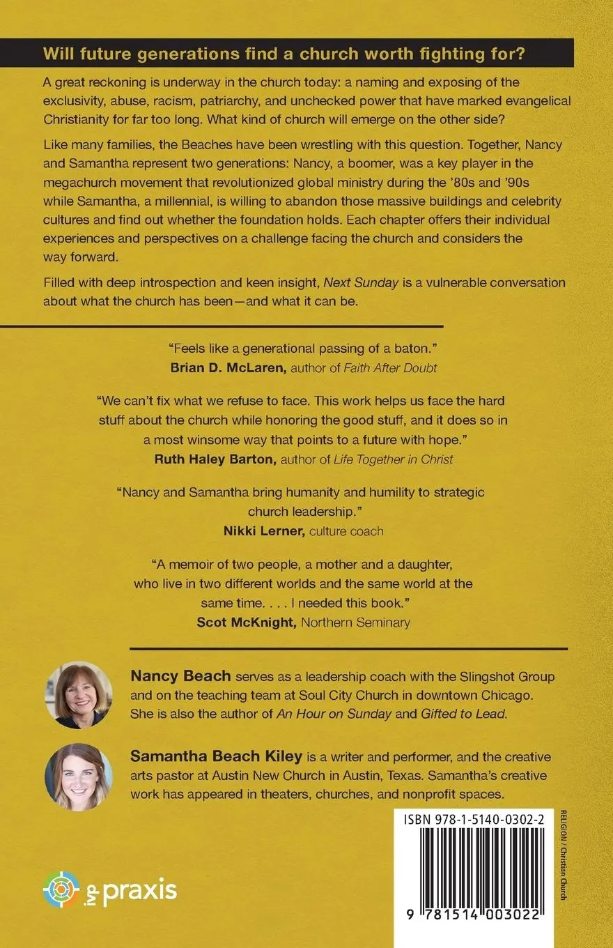 Rückseite: 9781514003022 | Next Sunday | An Honest Dialogue About the Future of the Church | Buch