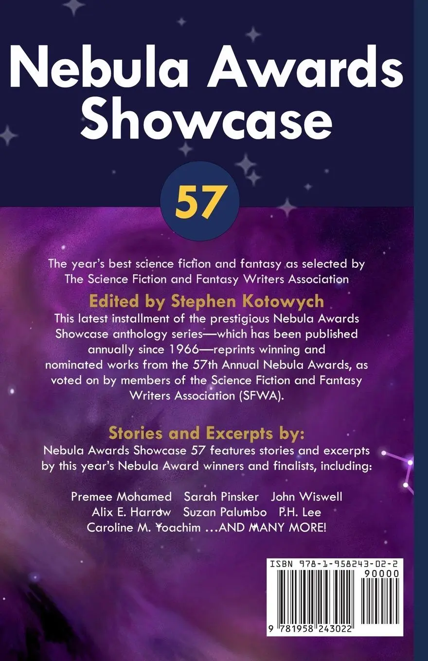 Rückseite: 9781958243022 | Nebula Awards Showcase 57 | Premee Mohamed (u. a.) | Taschenbuch