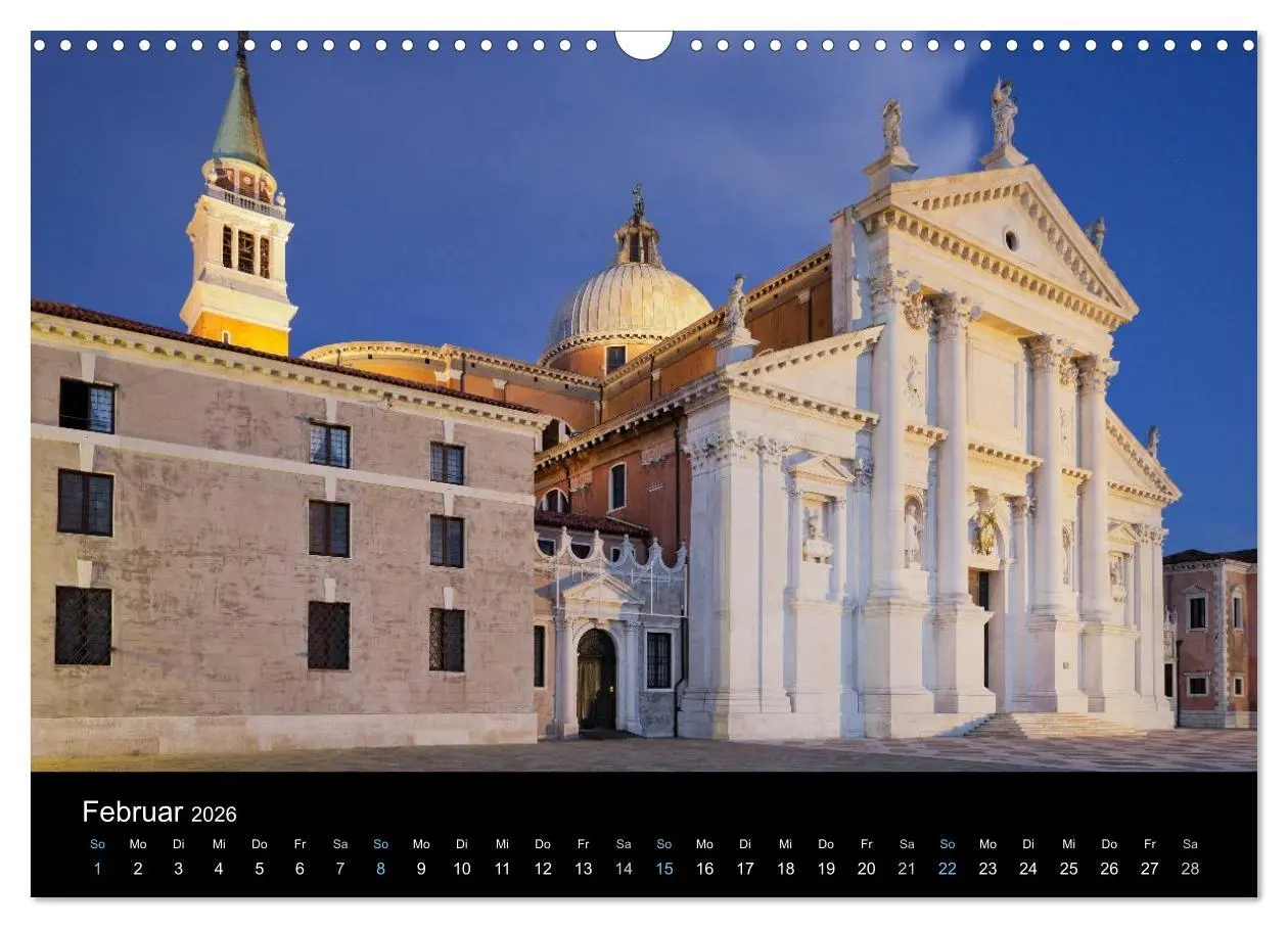 Bild: 9783516023022 | Venedig bei Nacht 2026 (Wandkalender 2026 DIN A3 quer), CALVENDO...