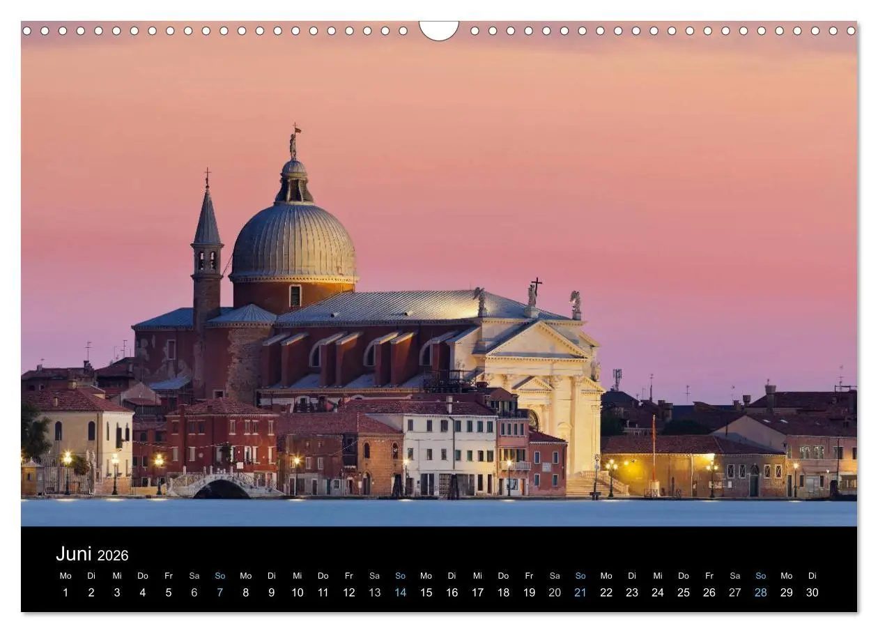 Bild: 9783516023022 | Venedig bei Nacht 2026 (Wandkalender 2026 DIN A3 quer), CALVENDO...