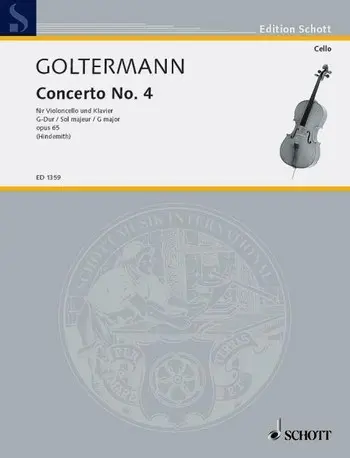 Cover: 9790001033022 | Concerto | Georg Goltermann | Buch | 32 S. | Deutsch | 1984
