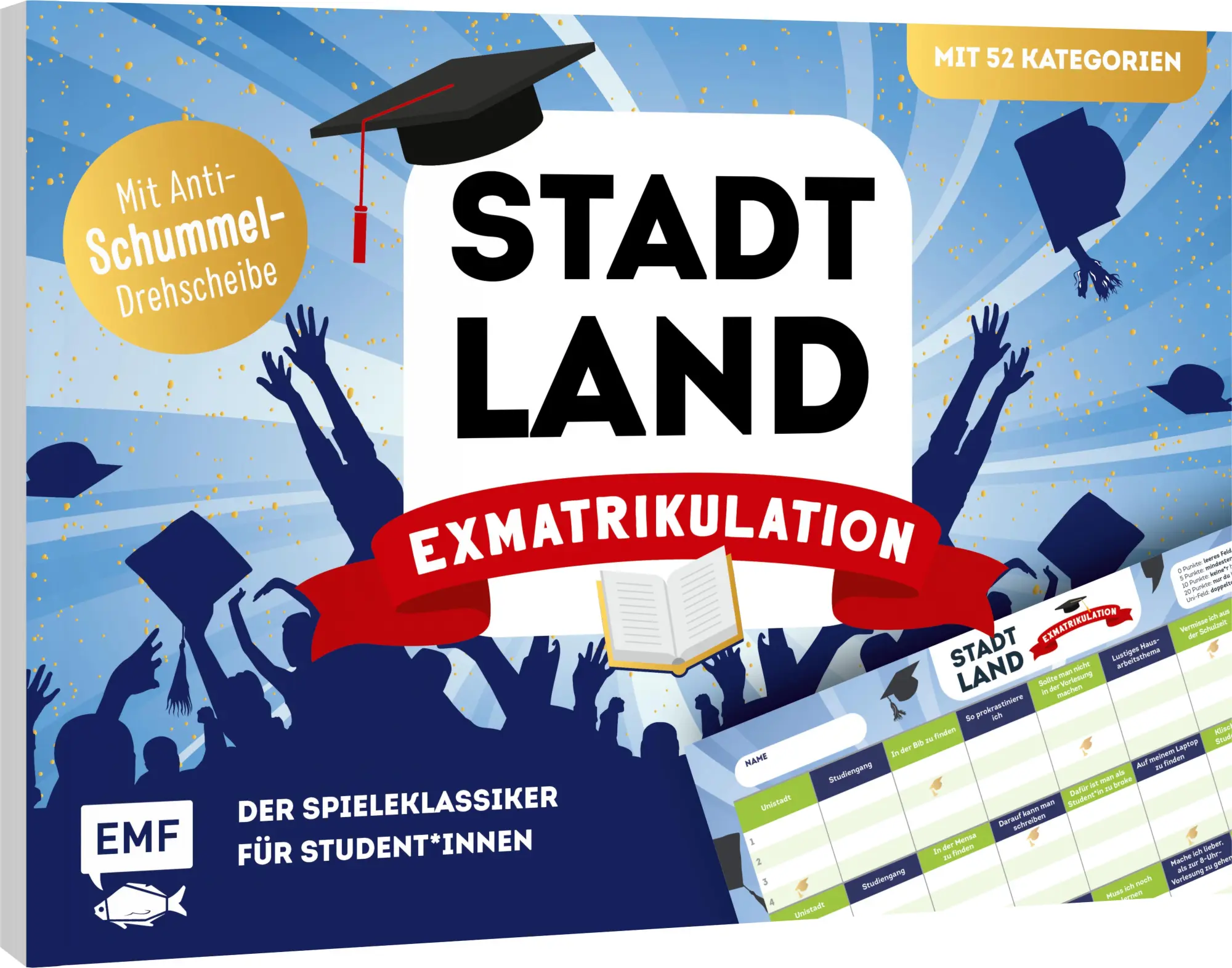 Cover: 4260478343122 | Stadt, Land, Exmatrikulation - Der Spieleklassiker für Studentinnen...