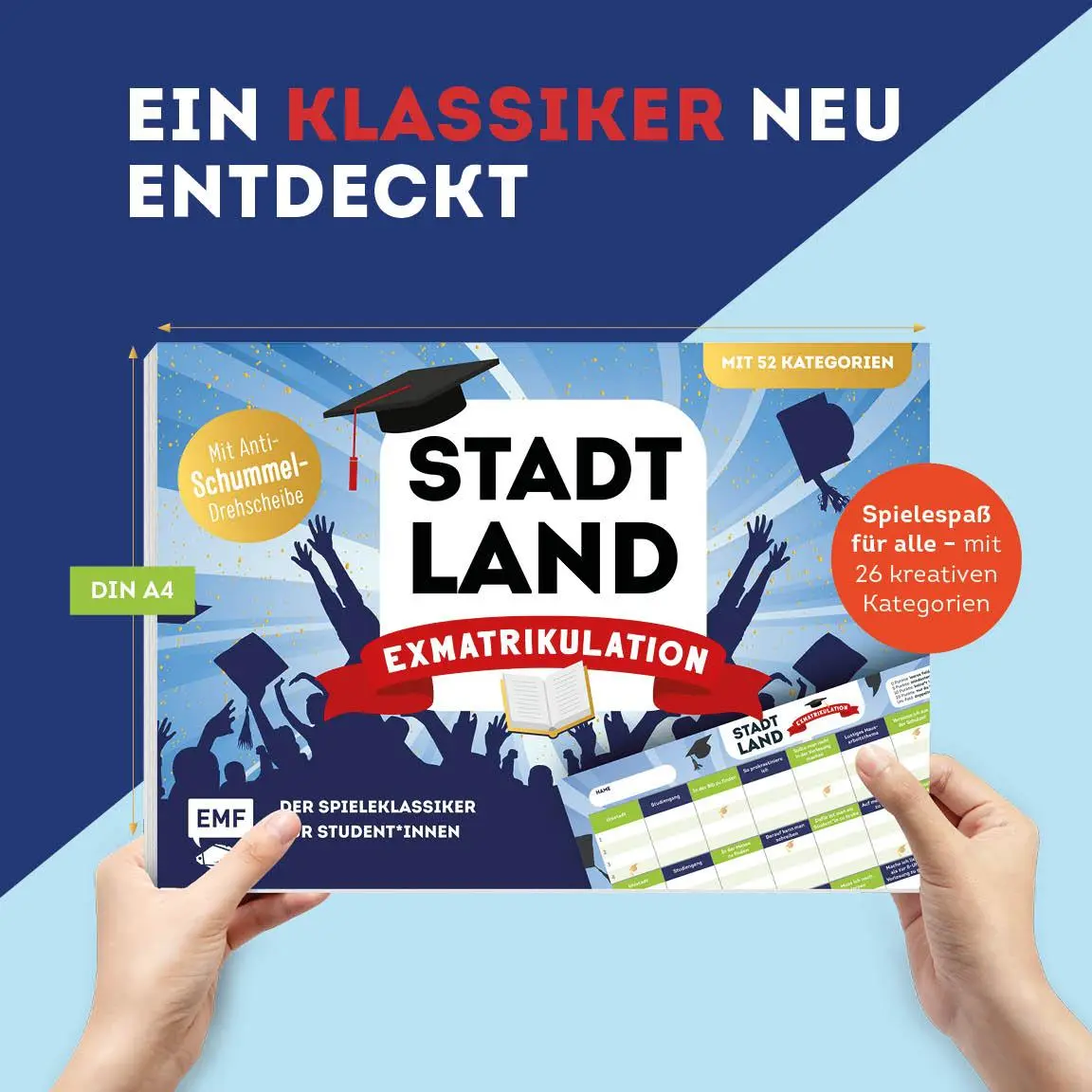 Bild: 4260478343122 | Stadt, Land, Exmatrikulation - Der Spieleklassiker für Studentinnen...