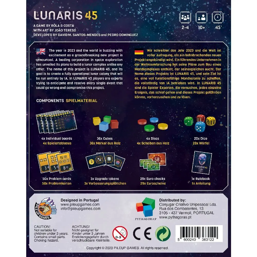 Bild: 5600240363122 | Lunaris 45 | Rôla &amp; Costa | Spiel | In Spielebox | 363122 | Deutsch