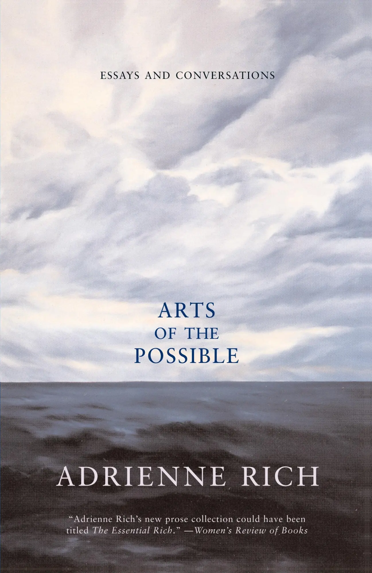 Cover: 9780393323122 | Arts of the Possible | Essays and Conversations | Adrienne Cecile Rich