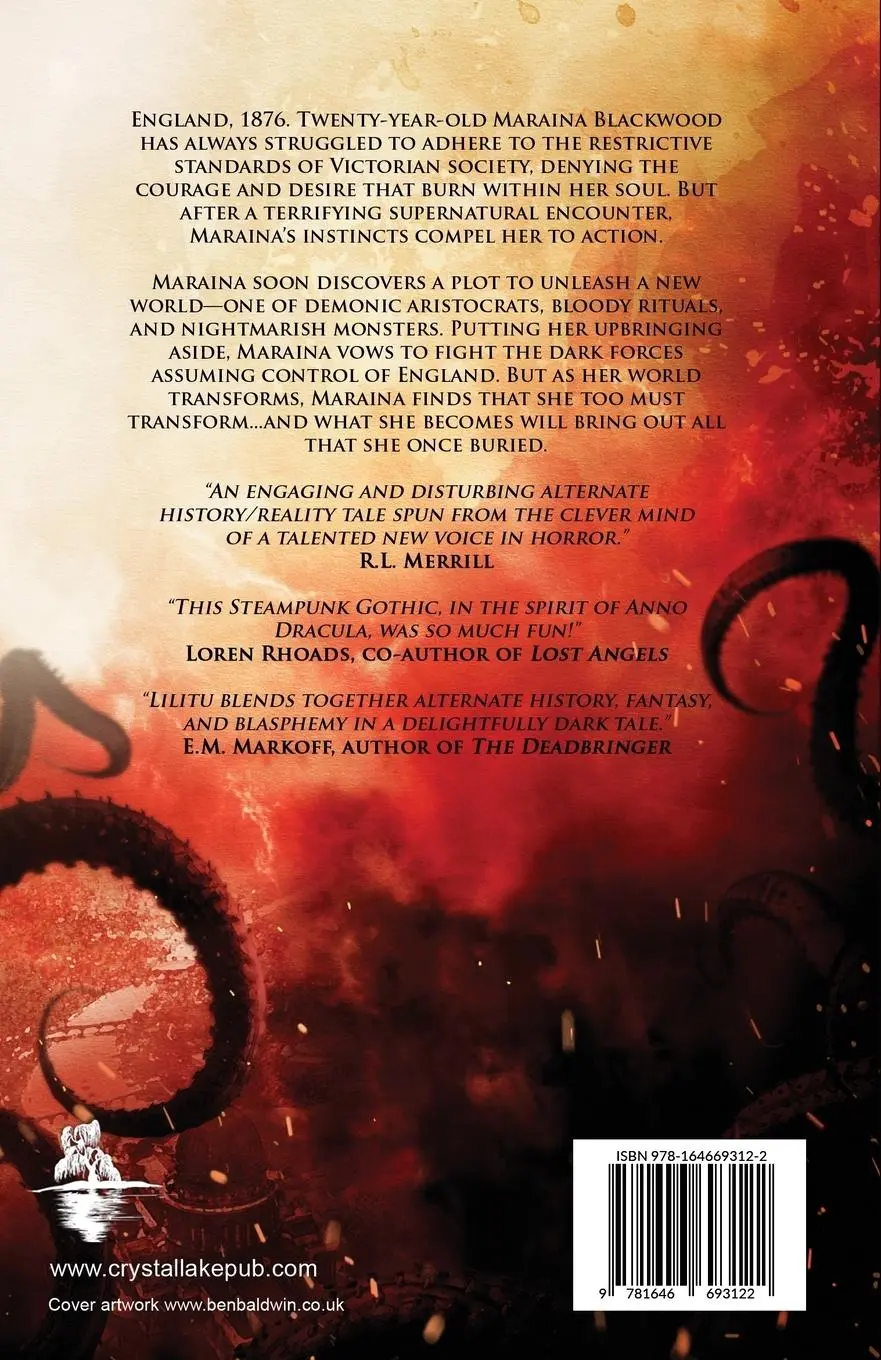 Rückseite: 9781646693122 | Lilitu | The Memoirs Of A Succubus | Jonathan Fortin | Taschenbuch
