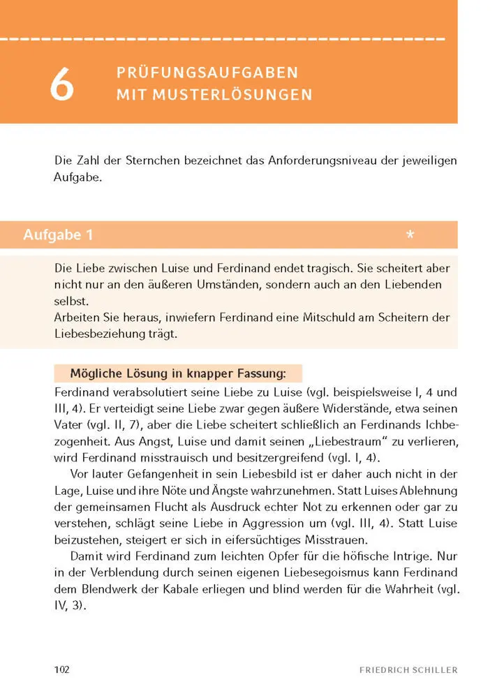 Bild: 9783129303122 | Kabale und Liebe von Friedrich Schiller - Textanalyse und...