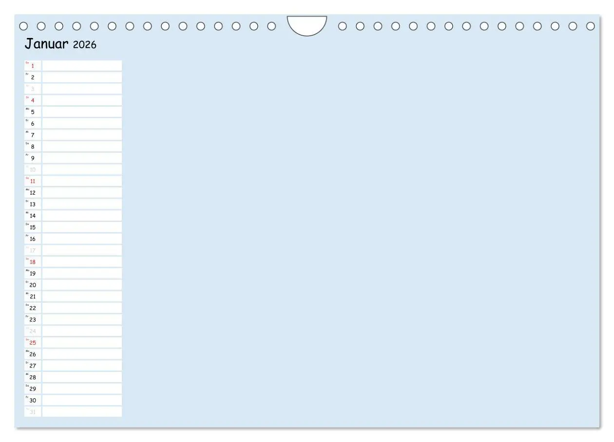 Bild: 9783516013122 | Bunter Bastelkalender (Wandkalender 2026 DIN A4 quer), CALVENDO...