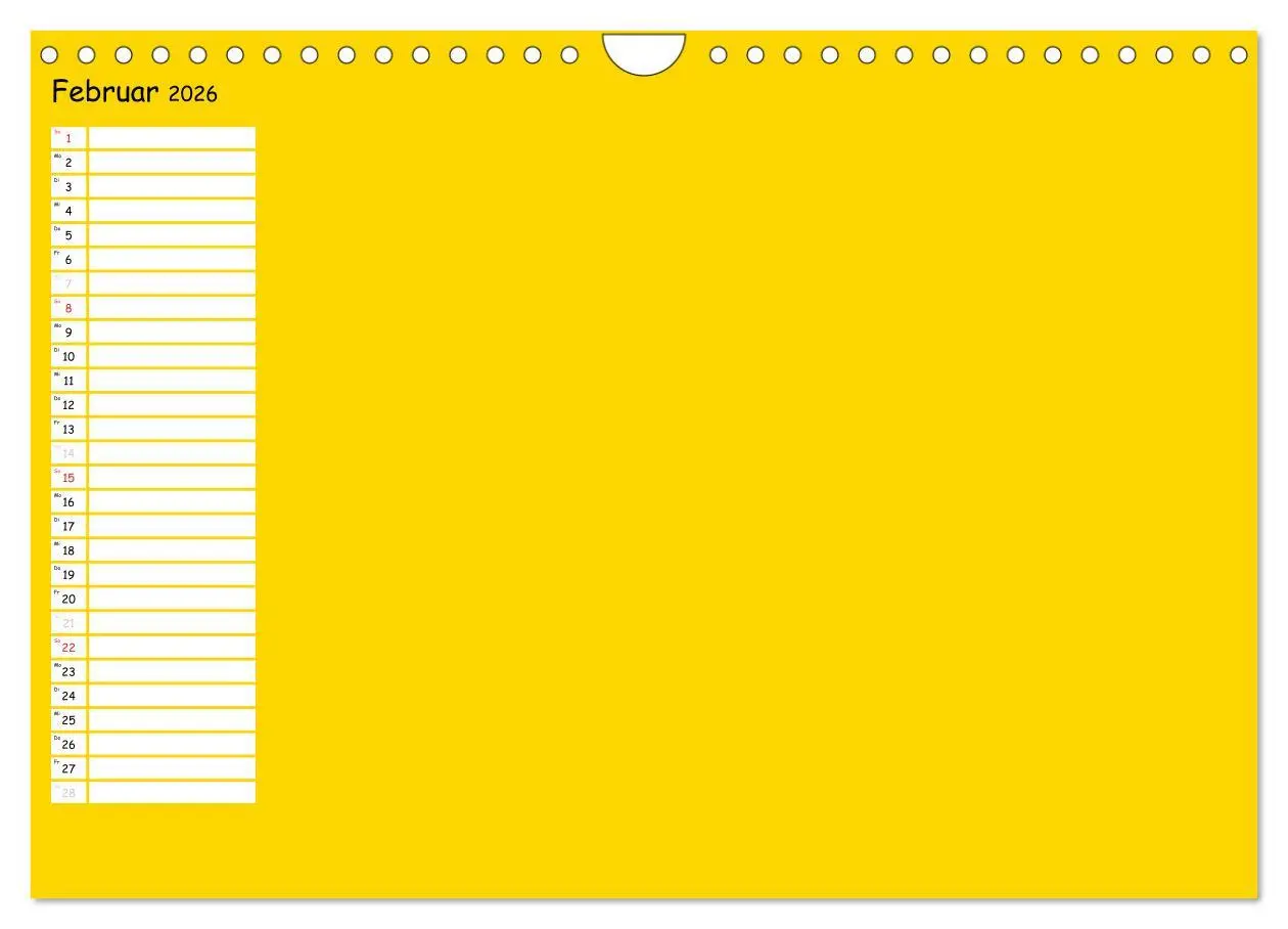 Bild: 9783516013122 | Bunter Bastelkalender (Wandkalender 2026 DIN A4 quer), CALVENDO...