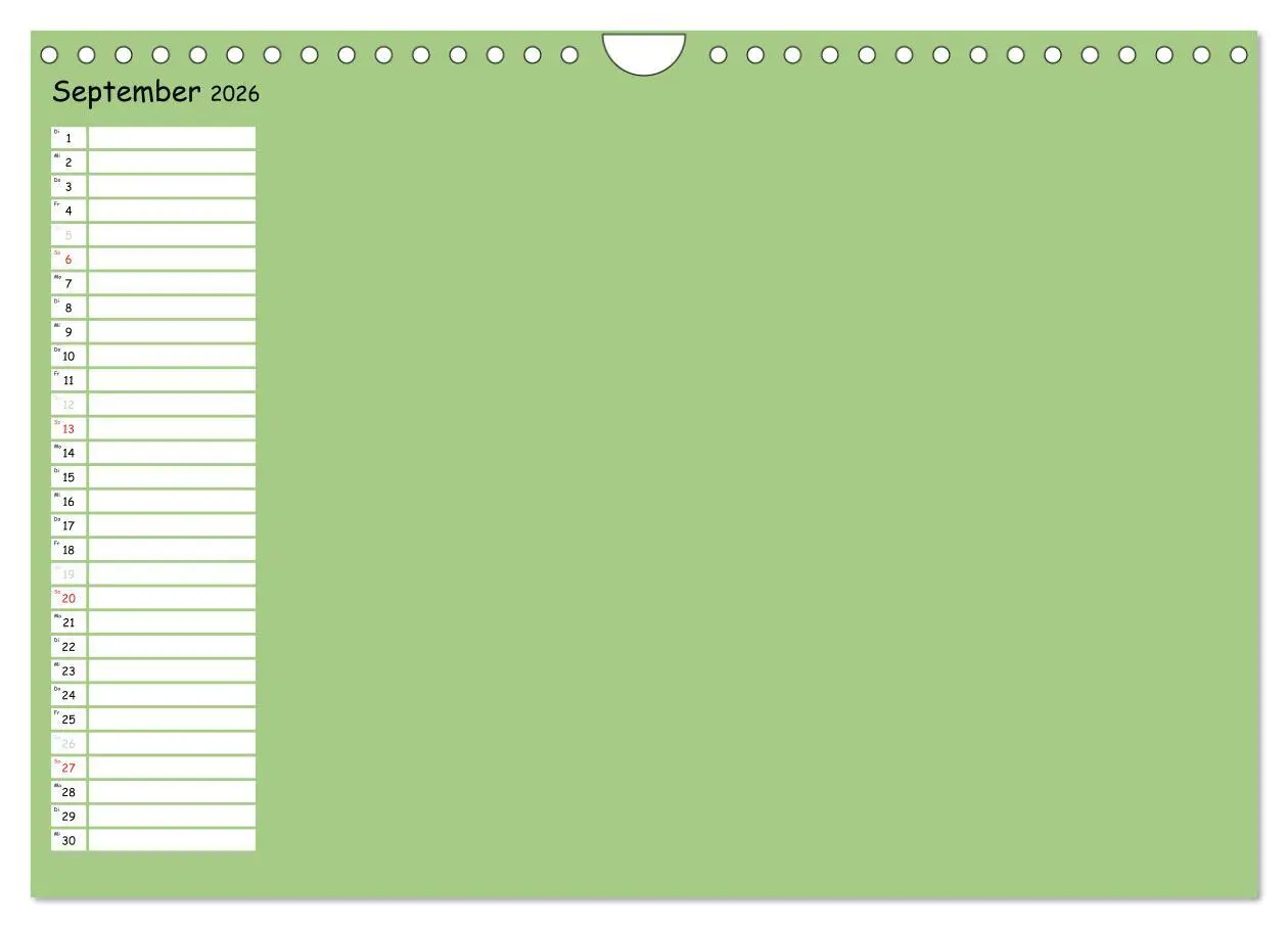 Bild: 9783516013122 | Bunter Bastelkalender (Wandkalender 2026 DIN A4 quer), CALVENDO...
