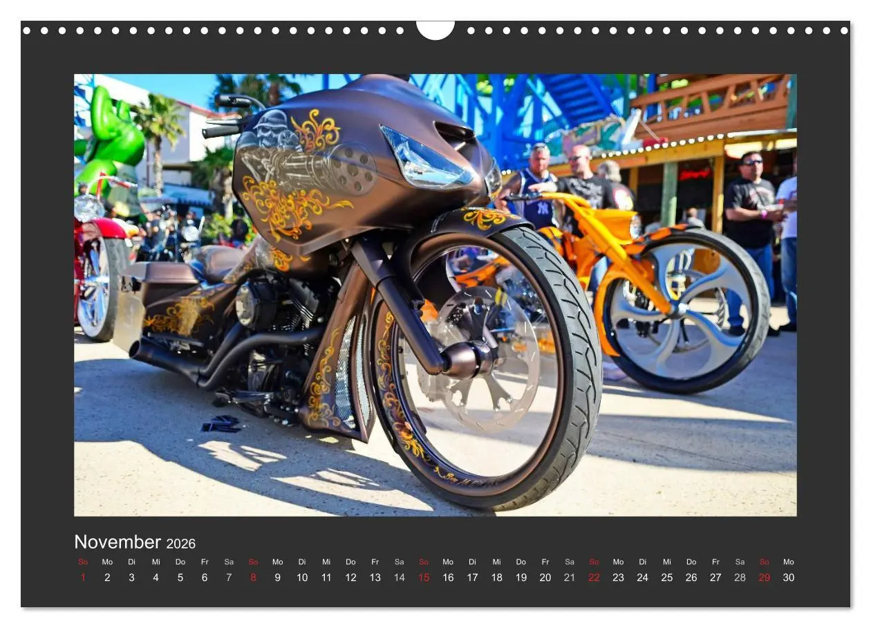 Bild: 9783516183122 | BEST OF HARLEY-DAVIDSON BAGGER-STYLE (Wandkalender 2026 DIN A3...