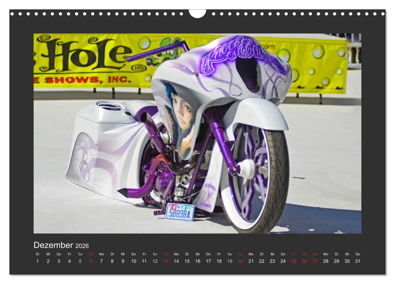 Bild: 9783516183122 | BEST OF HARLEY-DAVIDSON BAGGER-STYLE (Wandkalender 2026 DIN A3...