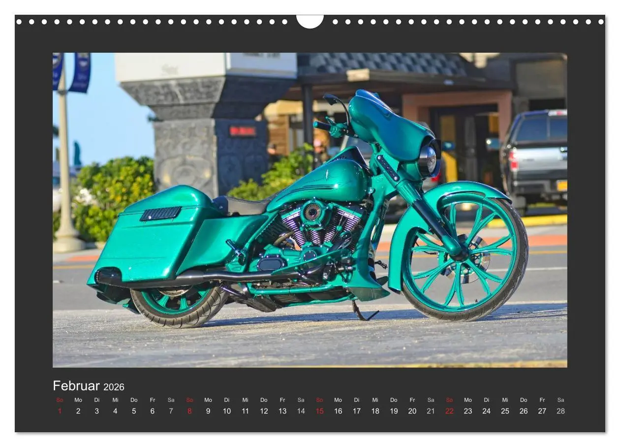 Bild: 9783516183122 | BEST OF HARLEY-DAVIDSON BAGGER-STYLE (Wandkalender 2026 DIN A3...
