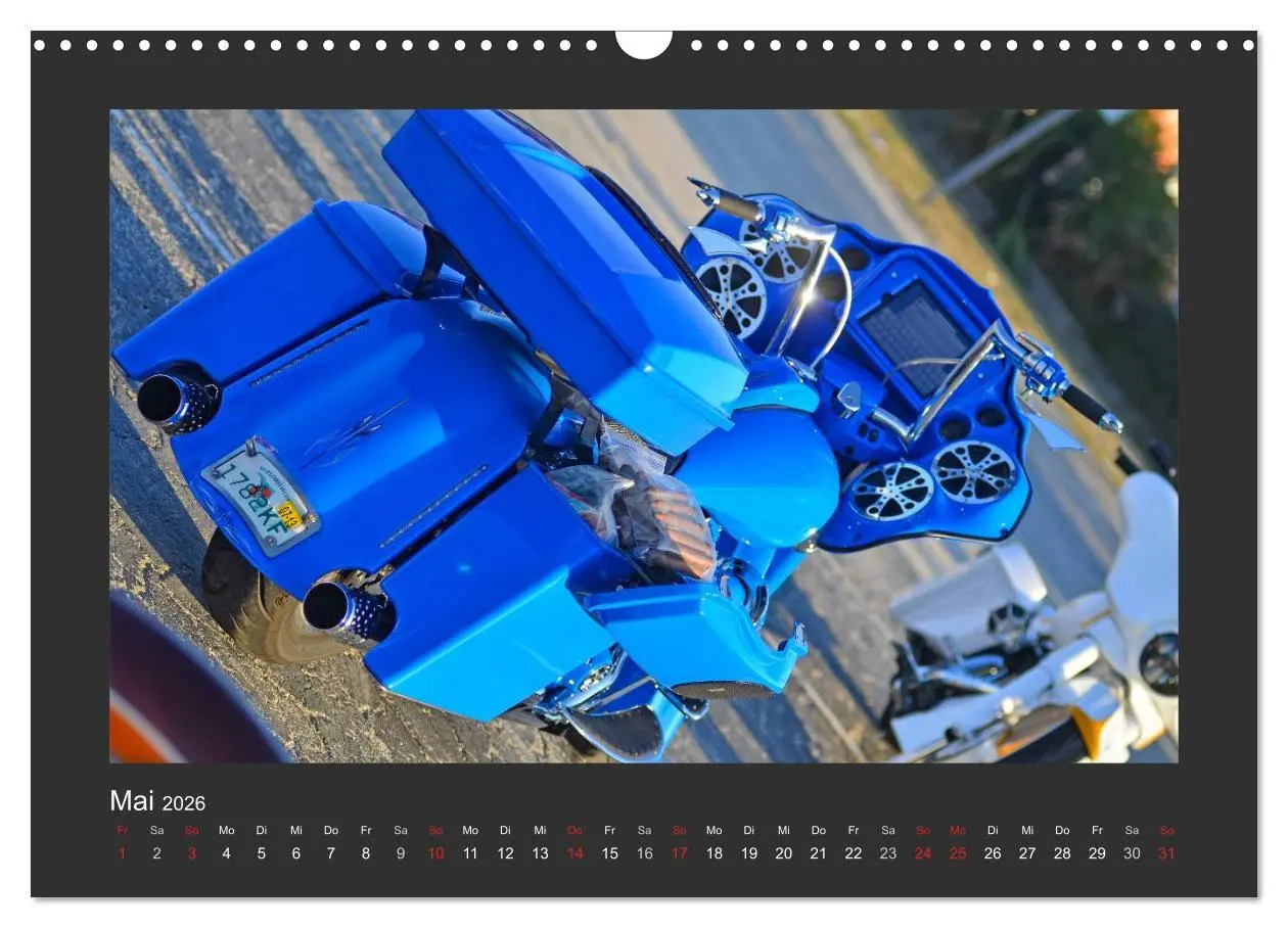 Bild: 9783516183122 | BEST OF HARLEY-DAVIDSON BAGGER-STYLE (Wandkalender 2026 DIN A3...