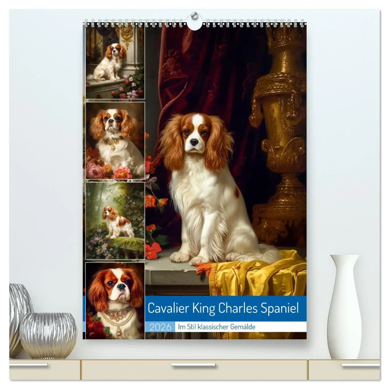 Cover: 9783516323122 | Cavalier King Charles Spaniel (hochwertiger Premium Wandkalender...