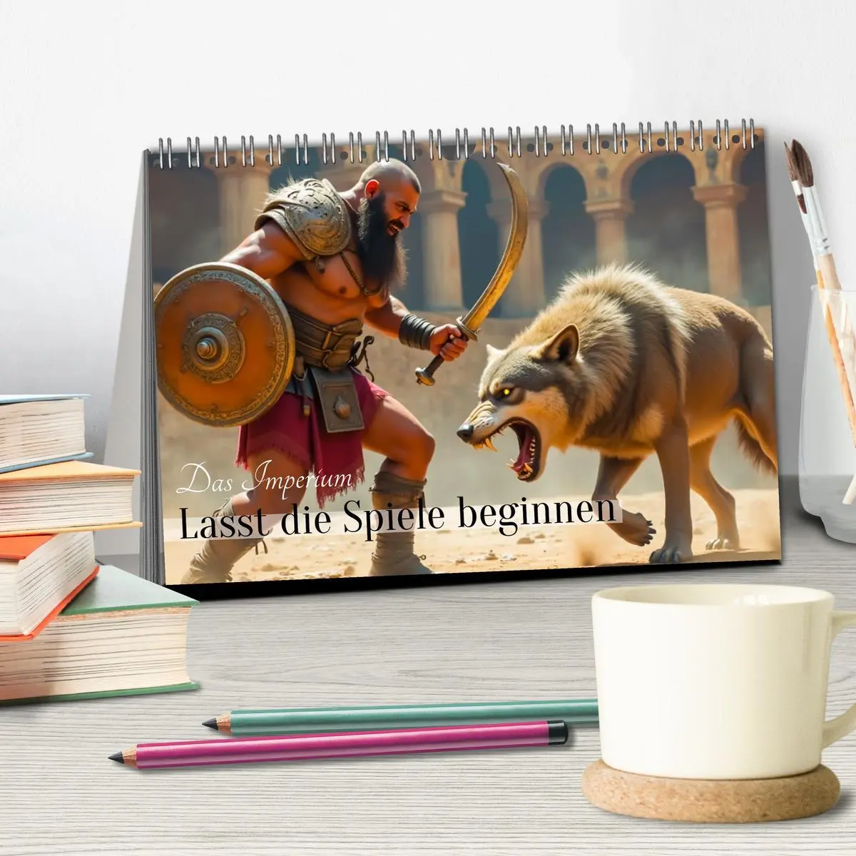 Bild: 9783516633122 | Das Imperium - Lasst die Spiele beginnen (Tischkalender 2026 DIN A5...