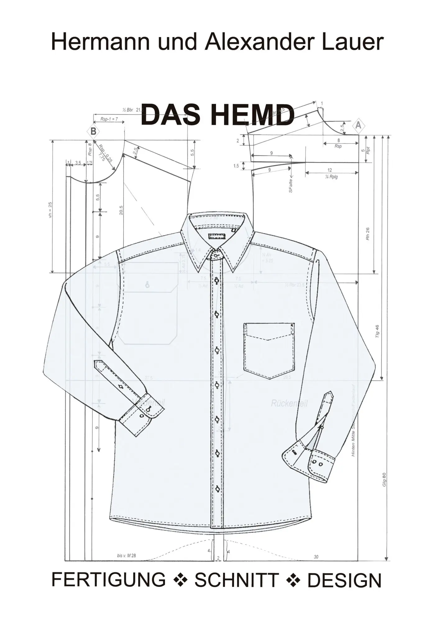 Cover: 9783833433122 | Das Hemd | Fertigung - Schnitt - Design | Hermann Lauer | Taschenbuch