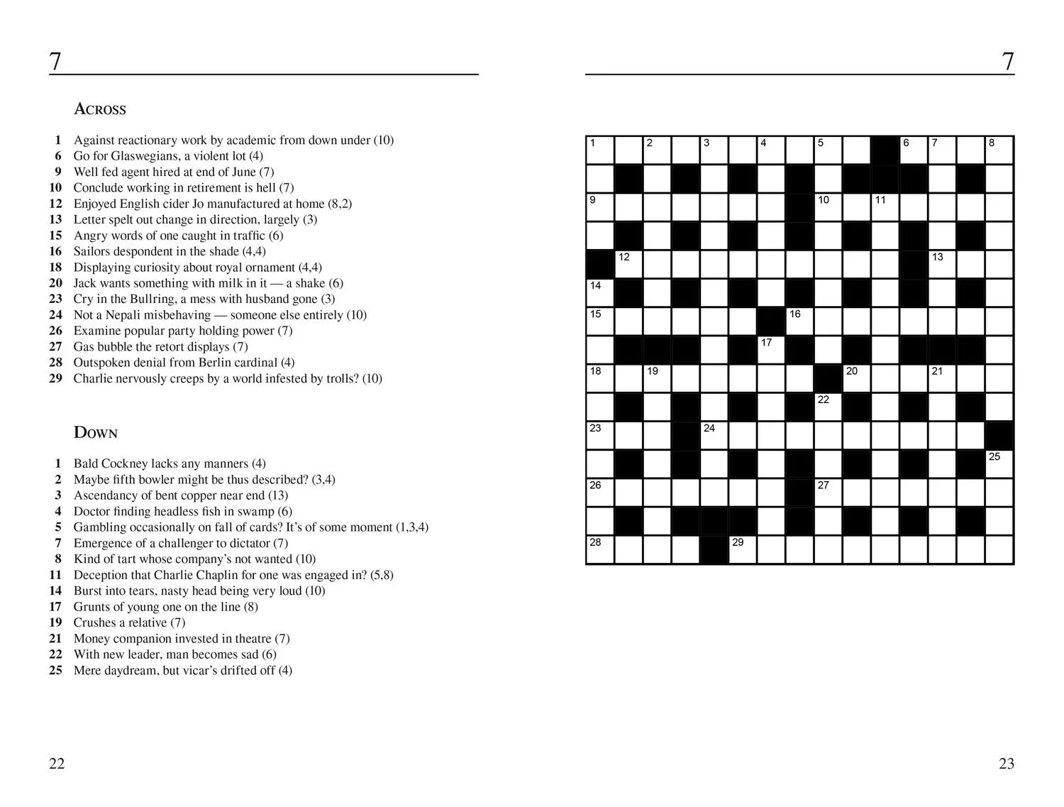Bild: 9780008673222 | The Times Cryptic Crossword Book 29 | The Times Mind Games | Buch