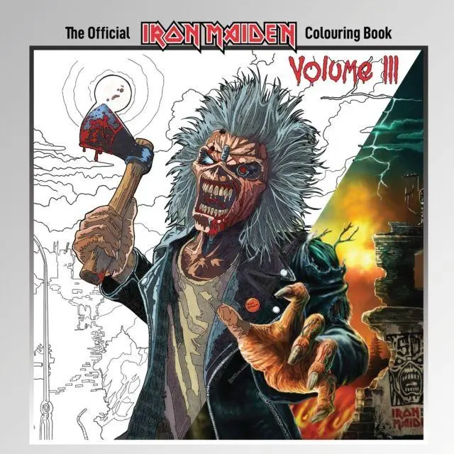 Cover: 9781068593222 | The Official Iron Maiden Colouring Book Volume III | Taschenbuch