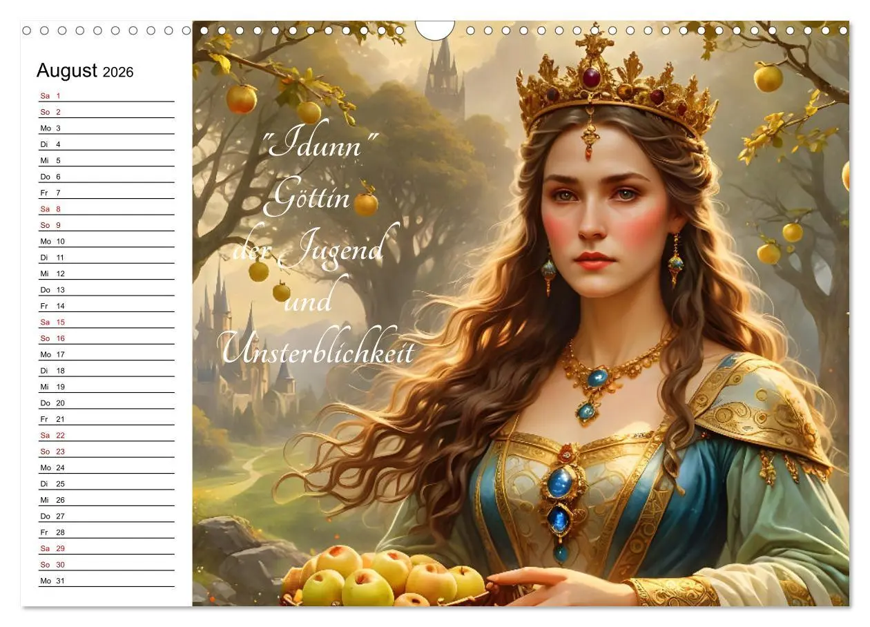 Bild: 9783457393222 | Unsterbliche Mythen des Nordens (Wandkalender 2026 DIN A3 quer),...