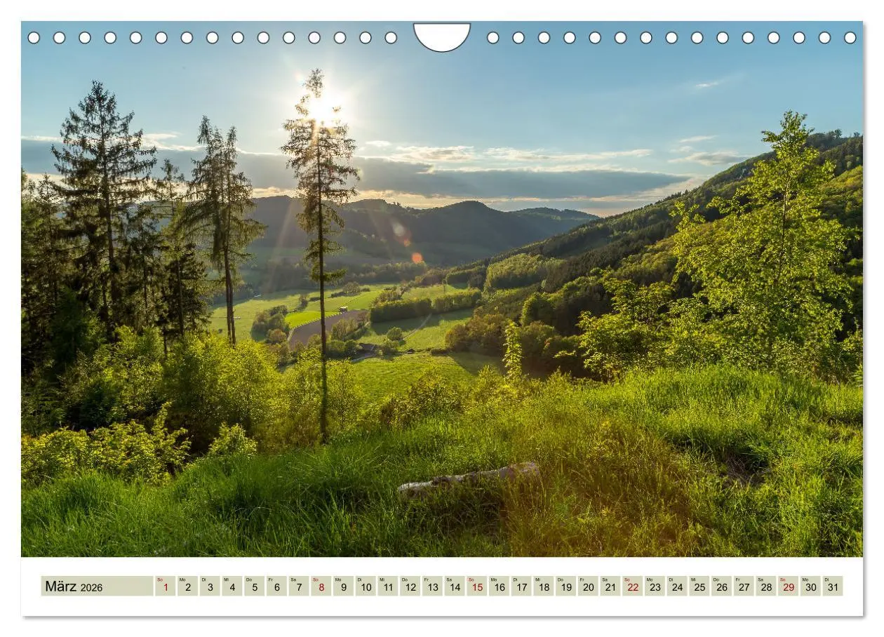 Bild: 9783457913222 | Sauerland - Land der tausend Berge (Wandkalender 2026 DIN A4 quer),...