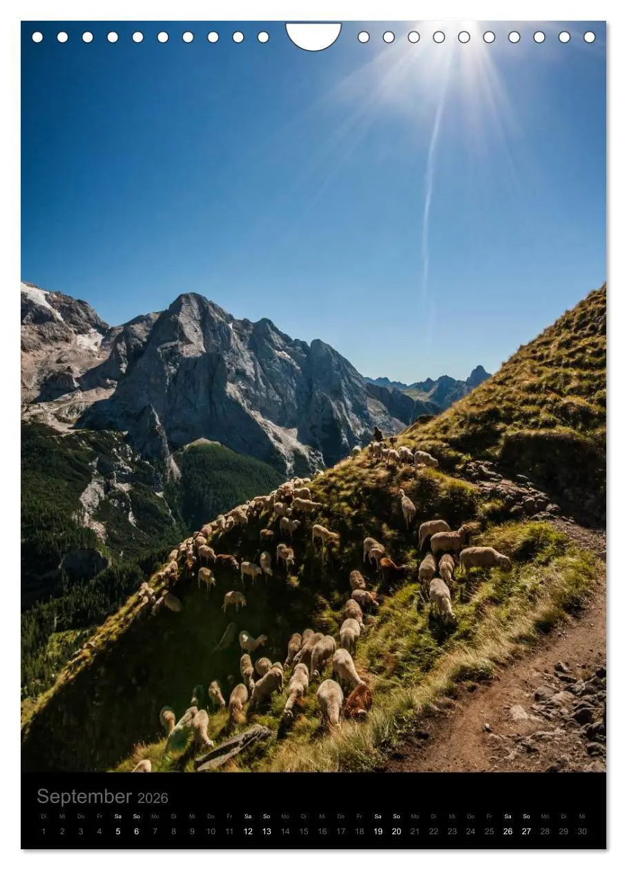 Bild: 9783516483222 | Tirol - Faszination Gebirge (Wandkalender 2026 DIN A4 hoch),...