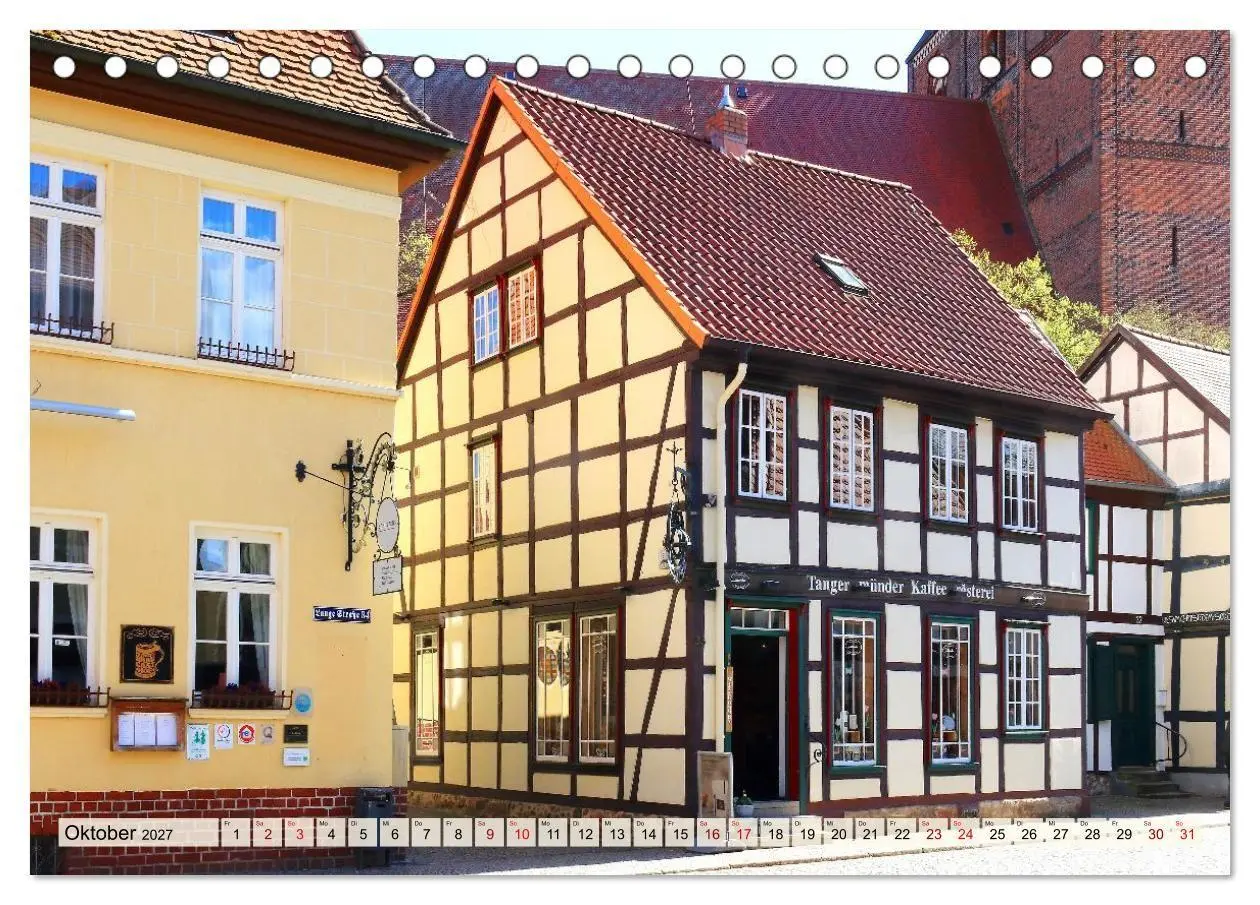 Bild: 9783569883222 | Tangermünde - Backstein und Elbe (Tischkalender 2027 DIN A5 quer),...