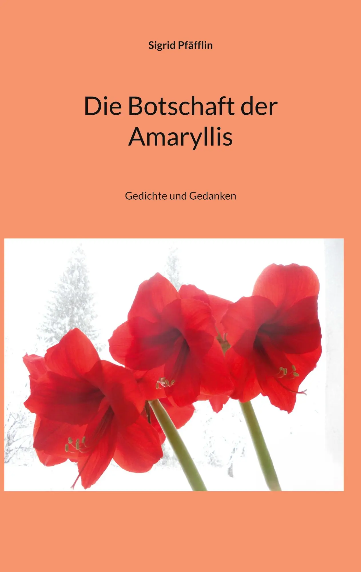 Cover: 9783769313222 | Die Botschaft der Amaryllis | Gedichte und Gedanken | Sigrid Pfäfflin
