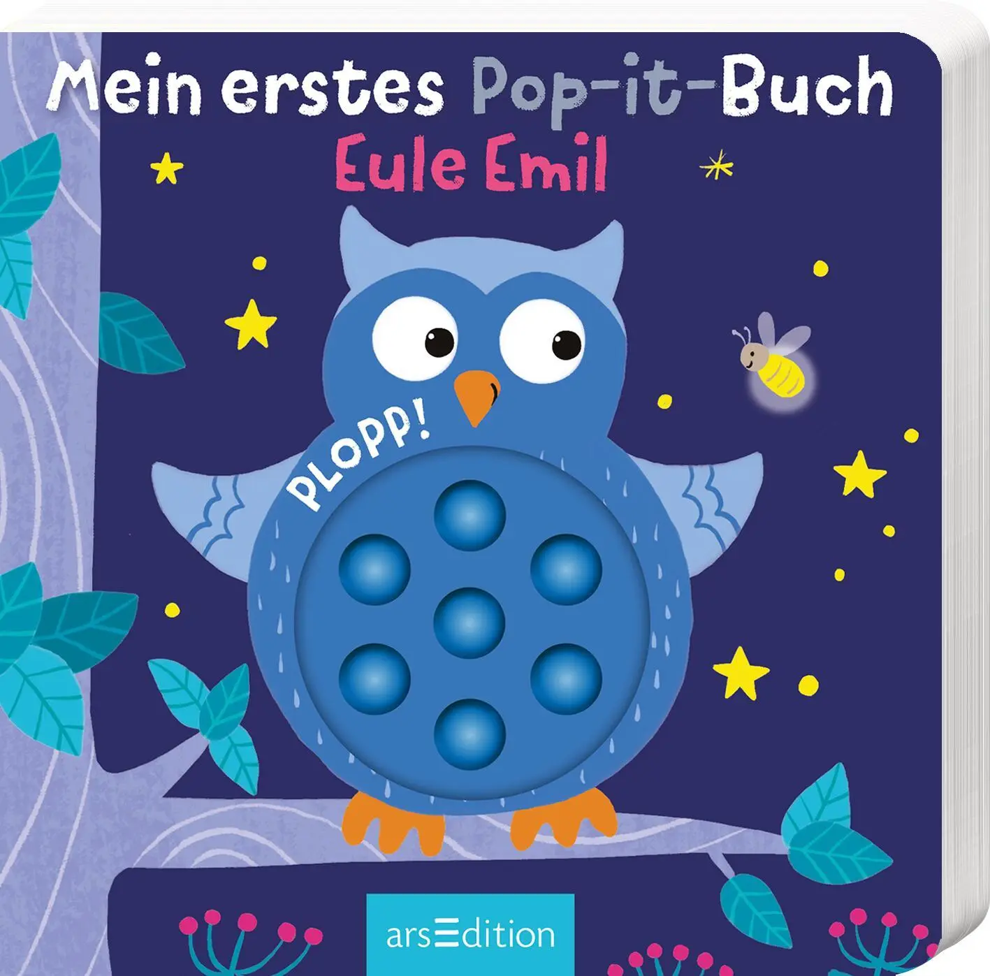 Cover: 9783845853222 | Mein erstes Pop-it-Buch - Eule Emil | Plopp! | Lena Bellermann | Buch