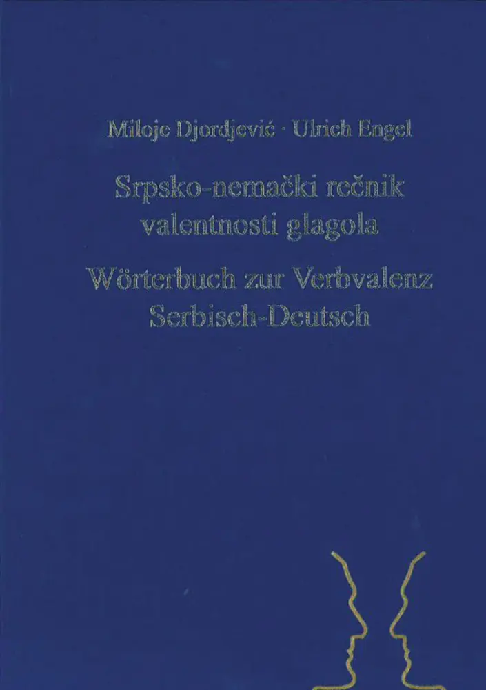 Cover: 9783866883222 | Srpsko-nemacki recnik valentnosti glagola. Wörterbuch zur...