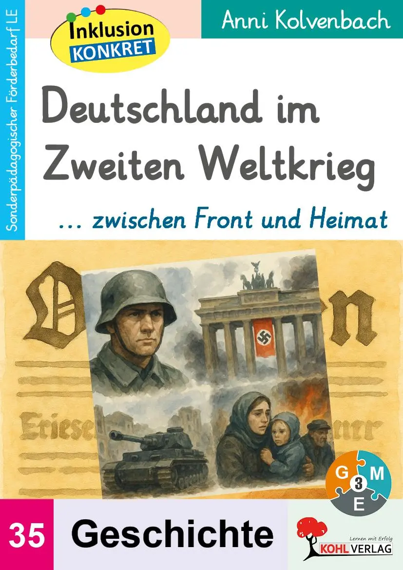 Cover: 9783988413222 | Deutschland im Zweiten Weltkrieg ... zwischen Front und Heimat | Buch