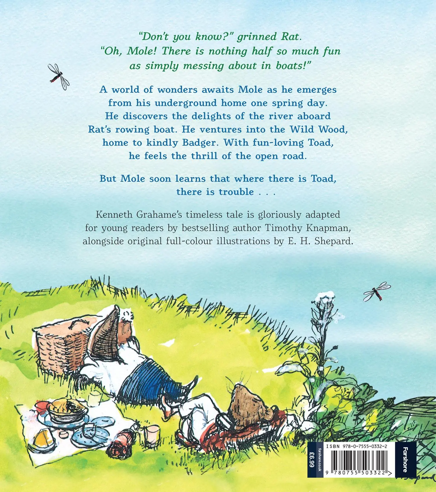 Rückseite: 9780755503322 | Wind in the Willows Gift Picture Book | Kenneth Grahame (u. a.) | Buch
