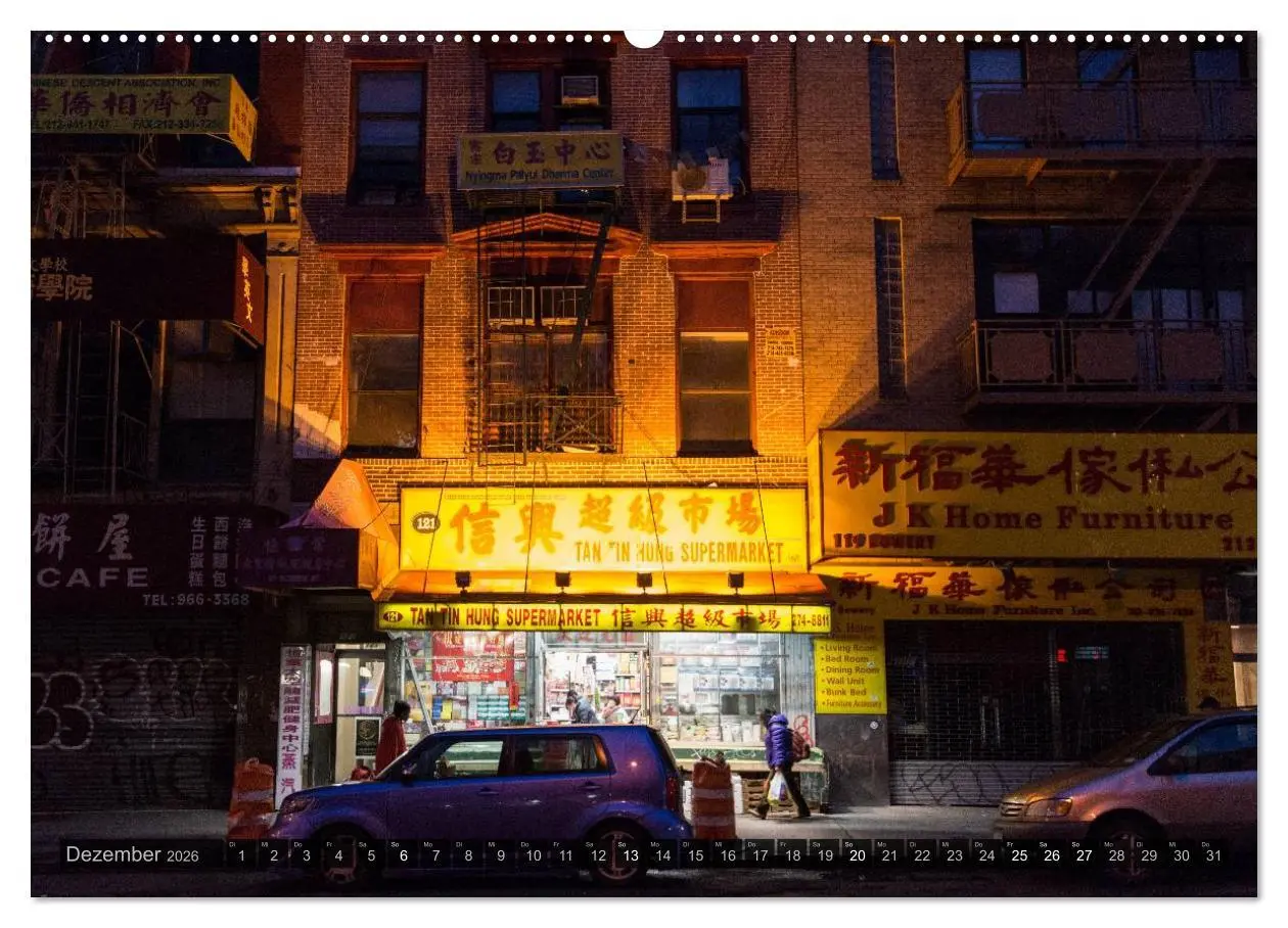 Bild: 9783516163322 | New York (Wandkalender 2026 DIN A2 quer), CALVENDO Monatskalender