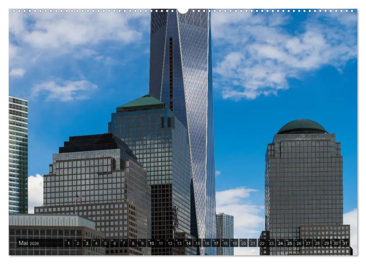 Bild: 9783516163322 | New York (Wandkalender 2026 DIN A2 quer), CALVENDO Monatskalender