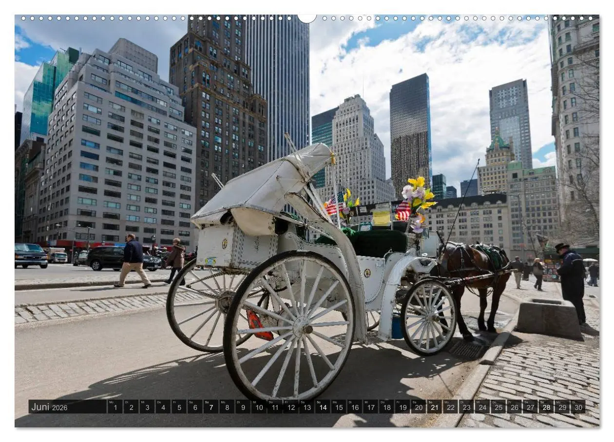 Bild: 9783516163322 | New York (Wandkalender 2026 DIN A2 quer), CALVENDO Monatskalender