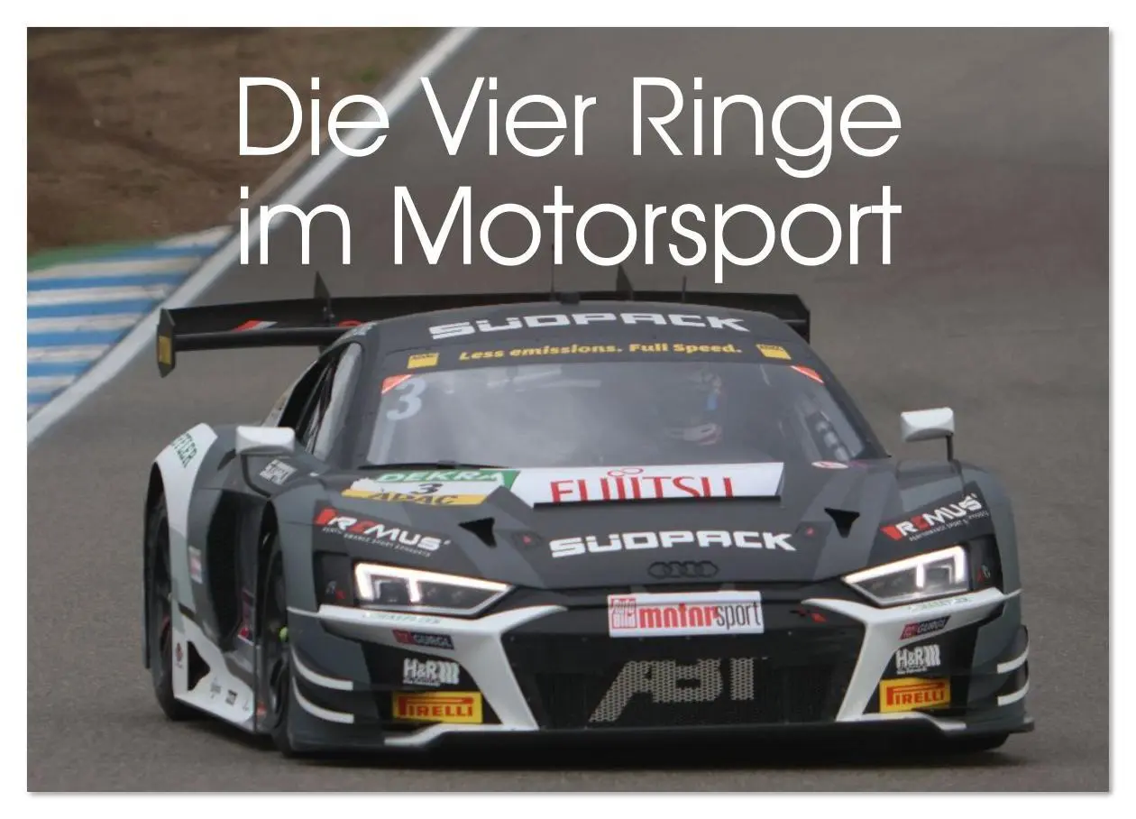 Cover: 9783516233322 | Die Vier Ringe im Motorsport (Wandkalender 2026 DIN A4 quer),...