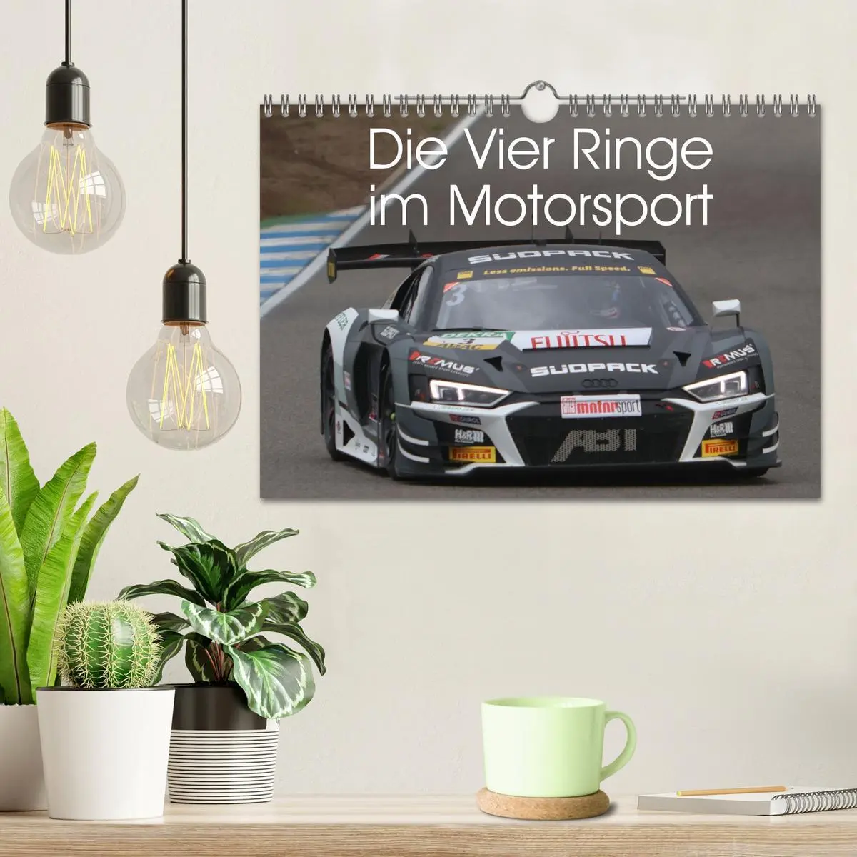 Bild: 9783516233322 | Die Vier Ringe im Motorsport (Wandkalender 2026 DIN A4 quer),...