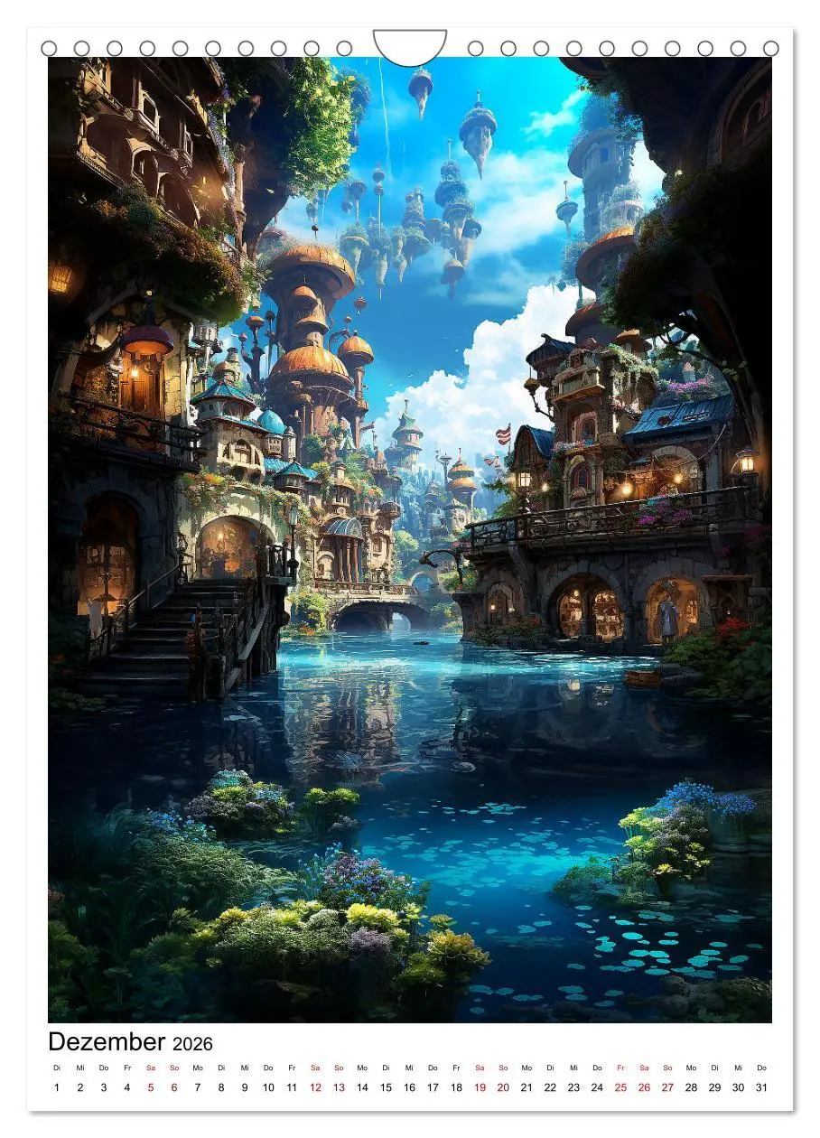 Bild: 9783516303322 | Anime Augenschmaus (Wandkalender 2026 DIN A4 hoch), CALVENDO...