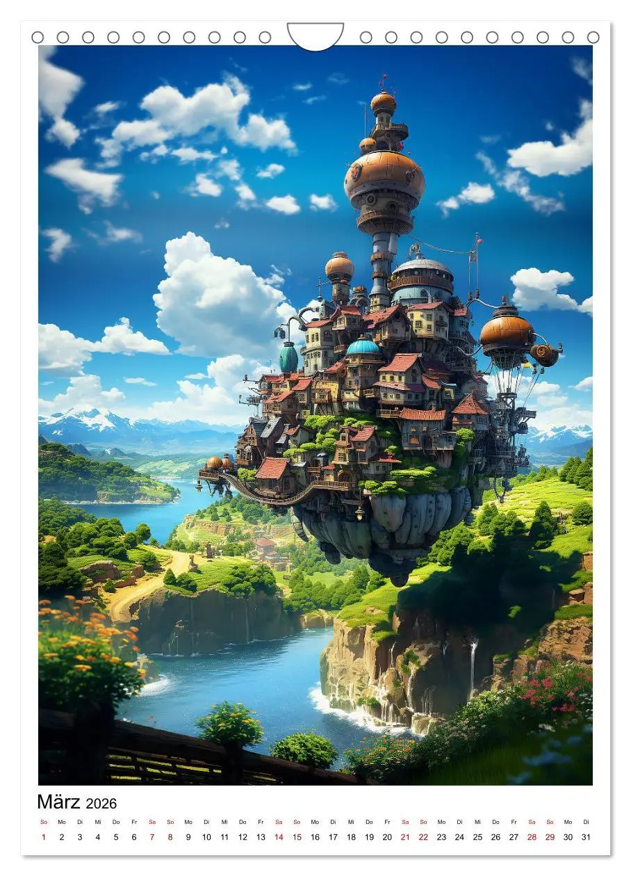 Bild: 9783516303322 | Anime Augenschmaus (Wandkalender 2026 DIN A4 hoch), CALVENDO...