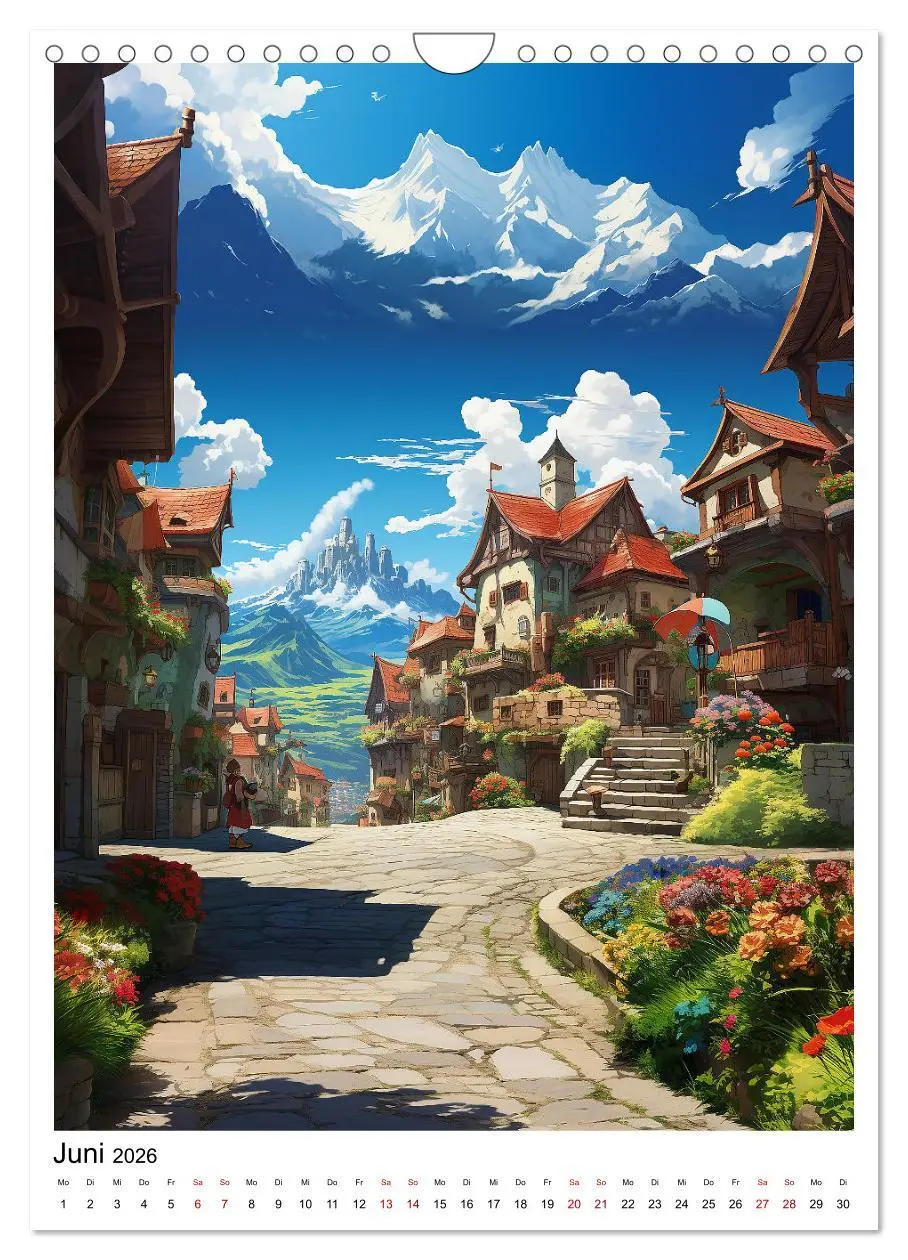 Bild: 9783516303322 | Anime Augenschmaus (Wandkalender 2026 DIN A4 hoch), CALVENDO...
