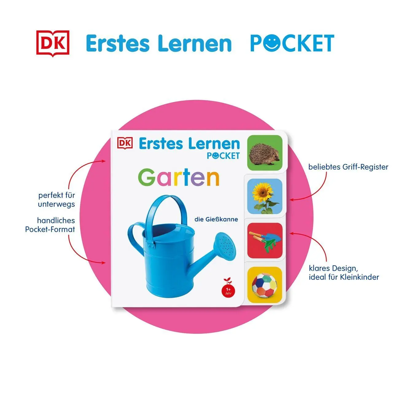Bild: 9783831053322 | Erstes Lernen Pocket. Garten | DK Erstes Lernen | Buch | 10 S. | 2026