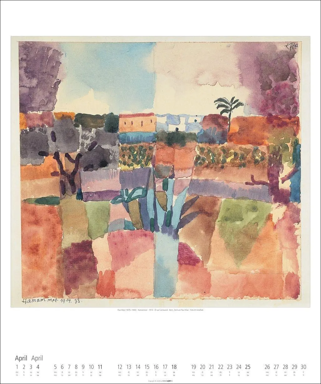 Bild: 9783839903322 | Paul Klee Kalender 2027 | Paul Klee | Kalender | Spiralbindung | 14 S.