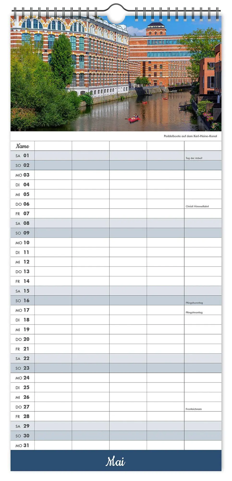 Bild: 9783912303322 | Kalender Familienplaner Leipzig 2027 | K4 Verlag (u. a.) | Kalender